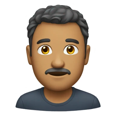 Emoji del ladron sticker