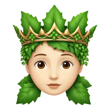 ivy crown sticker