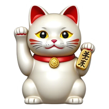 maneki neko sticker