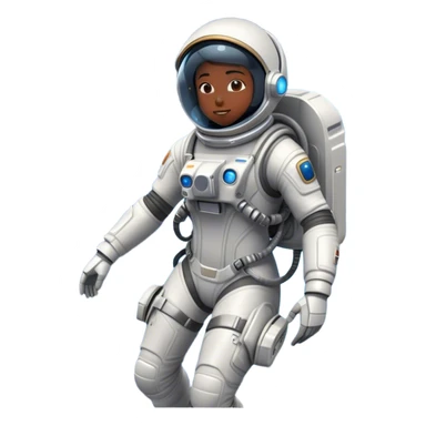  Cinematic Realistic Astronaut with Jetpack – A futuristic astronaut in a sleek, high-tech spacesuit, propelling forward with an advanced jetpack. The suit’s intricate details shimmer under distant starlight, with thrusters emitting a soft, controlled blue glow. sticker