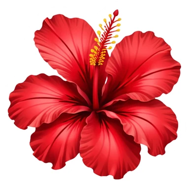 Hibiscus flowers sticker
