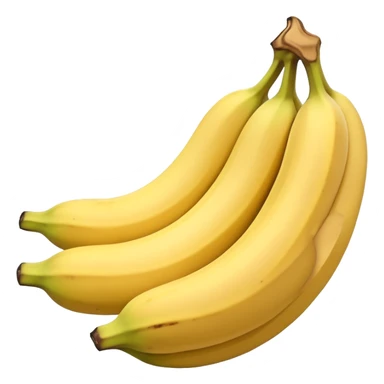 Two beige circles squished together , with beige banana  sticker
