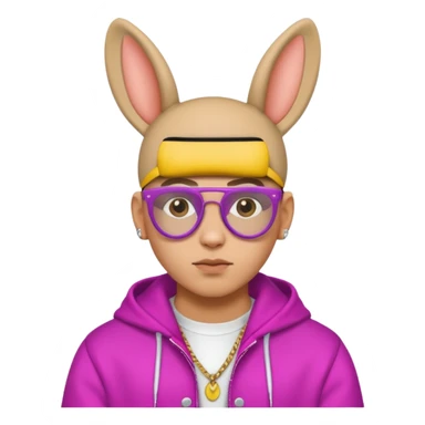 Bad Bunny, Latin Trap Singer sticker