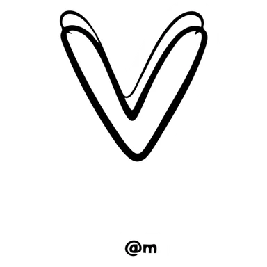 Valorant logo with the letter V sticker
