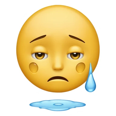 Combine the disappointed emoji with the head shaking emoji sticker