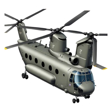 CH-47 Chinook Helicopter - boeing sticker