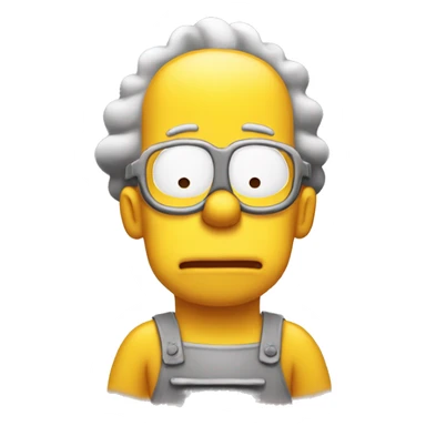 make the inscription "good morning" like Simpson  sticker