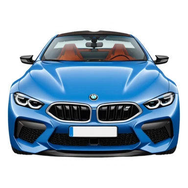Машина BMW m8 campitisen sticker