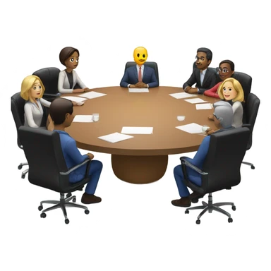 10 people at  ameeting sticker