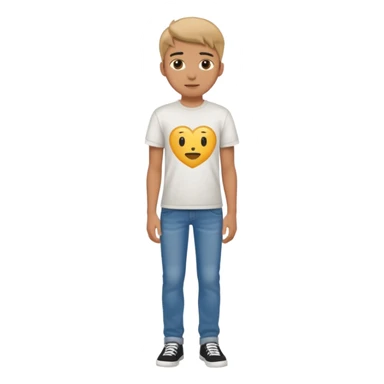 14 years old guy full body sticker