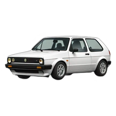 Golf II sticker