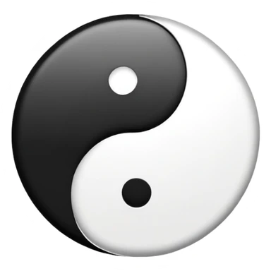 Ying Yang  sticker