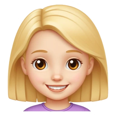 little girl fart sticker