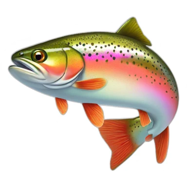 rainbow-trout-fish sticker