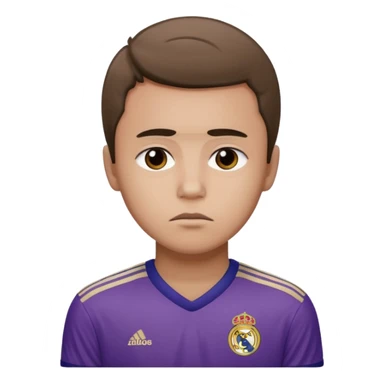 ich bin traurig, ich bin Madrids Fan sticker