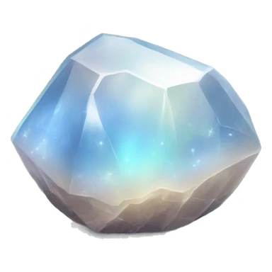 Moonstone crystal ￼ sticker