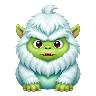baby fat phoque grinch yeti sticker