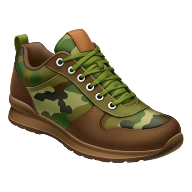 camouflage shoese sticker