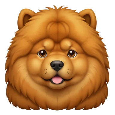 Chow chow dog sticker