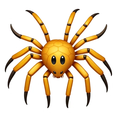 Una estrella con una araña en el centro  sticker