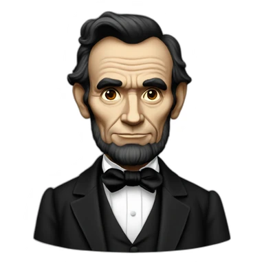 abe lincoln sticker