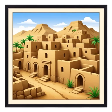 Welcome to the Bam village  sticker