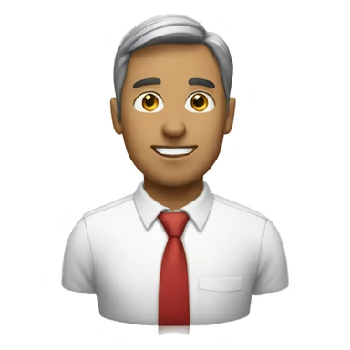 Man in finance  sticker