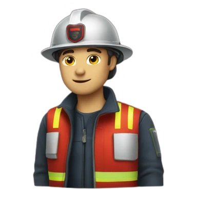 Sapeur pompier sticker