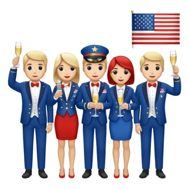 Happy 4th of July sticker