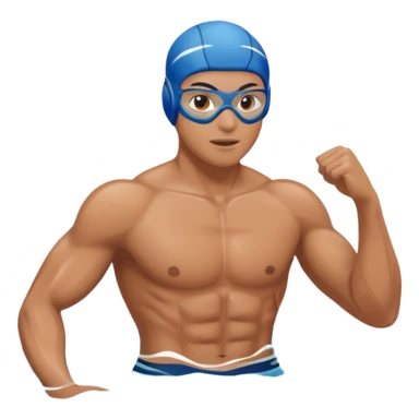swimmer Athlete in Action sticker