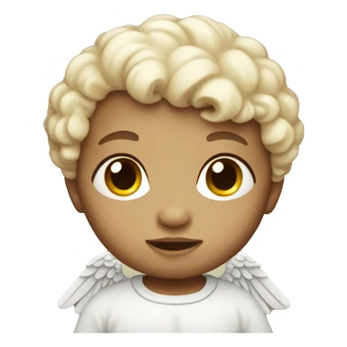 Baby stone angel  sticker