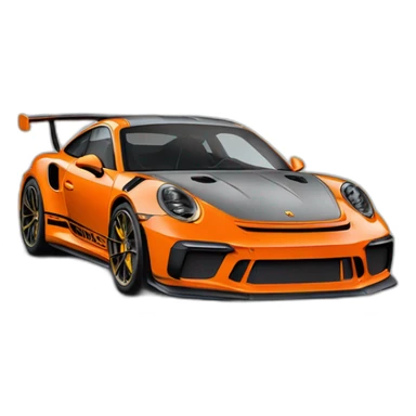 Porsche 992 gt3rs sticker