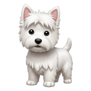 Westie Dog sticker