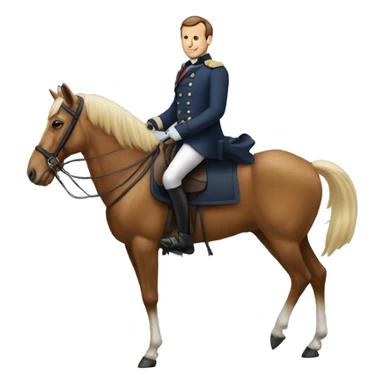 Macron sur un chameau  sticker