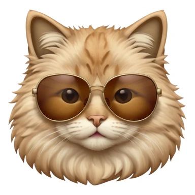 Cat wearing sunglasses mashallah 🥰 sticker