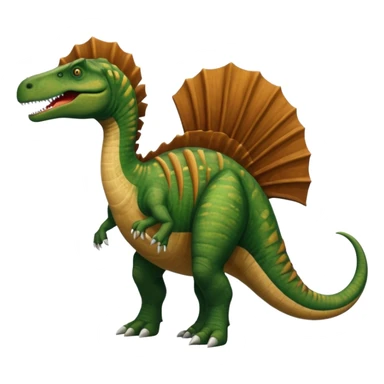 A spinosaurus that actually looks like a freaking spinosaurus  sticker