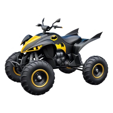 batmobile atv raptor 700 sticker