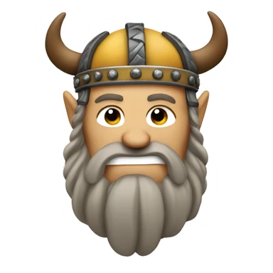 rofl viking head sticker