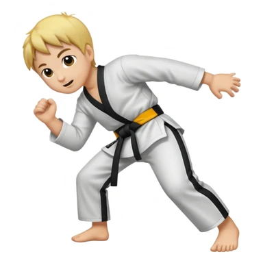 black belt spank sticker