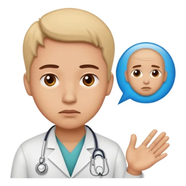 They need some concern on their face; they need to be considering one of two medical options. I don't want doctors!!!! sticker