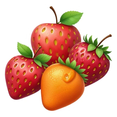 Candy-Coated Fruits sticker