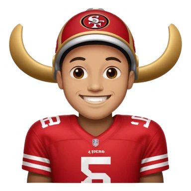 49ers fan sticker
