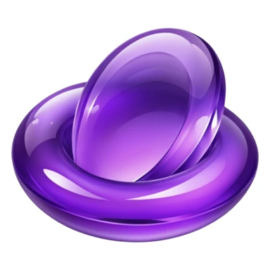 cristal violet sticker