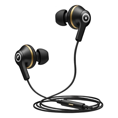 old wired earphones sticker