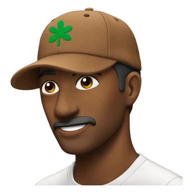 Brown NY dad cap sticker