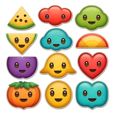 Retro Stickers  AMIGOS sticker