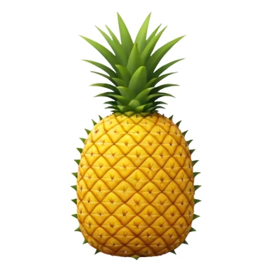 pineapple with X on it sticker