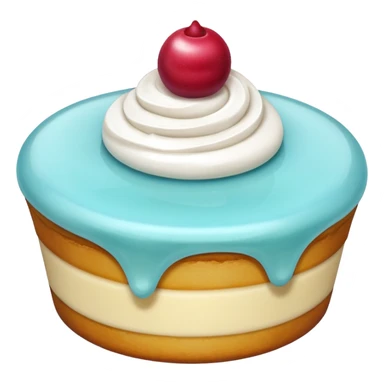 small dessert piece sticker