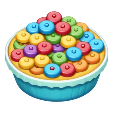 little topping candies sticker