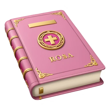 Biblia rosa sticker